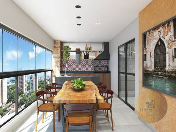 Imagem Apartamento com 3 Quartos à Venda, 161 m² em Campestre - Santo André