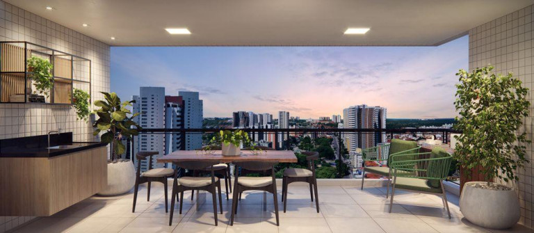 Imagem Apartamento com 3 Quartos à Venda, 110 m² em Cocó - Fortaleza