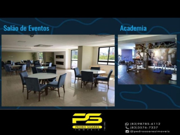 Imagem Apartamento com 3 Quartos à Venda, 84 m² em Miramar - João Pessoa