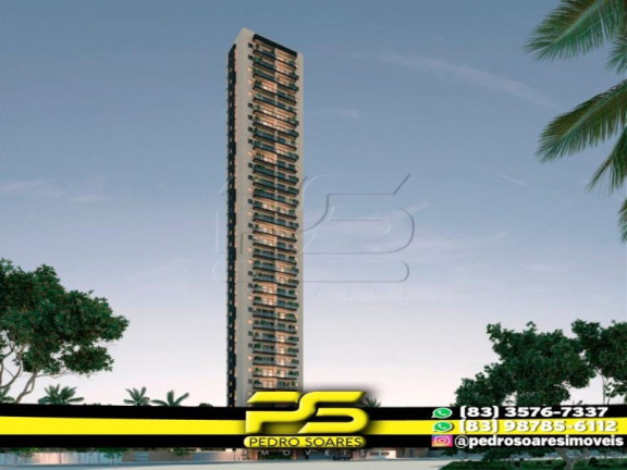 Imagem Apartamento com 3 Quartos à Venda, 83 m² em Manaíra - João Pessoa