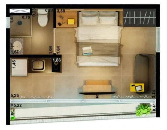 Imagem Imóvel com 1 Quarto à Venda, 23 m² em Campos Elíseos - São Paulo Imagem Imóvel com 1 Quarto à Venda, 23 m² em Campos Elíseos - São Paulo