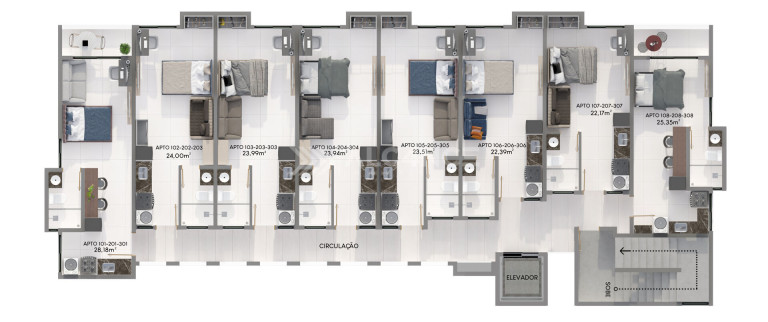 Imagem Imóvel com 1 Quarto à Venda, 21 m² em Intermares - Cabedelo Imagem Imóvel com 1 Quarto à Venda, 21 m² em Intermares - Cabedelo