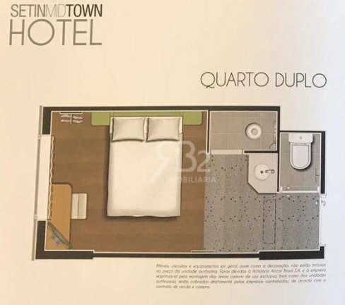 Imagem Edifício Residencial com 1 Quarto à Venda, 22 m² em Centro - Campinas