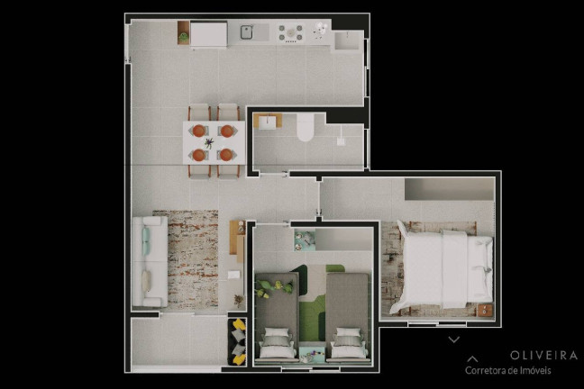 Imagem Apartamento com 2 Quartos à Venda, 47 m² em São José Dos Campos Imagem Apartamento com 2 Quartos à Venda, 47 m² em São José Dos Campos