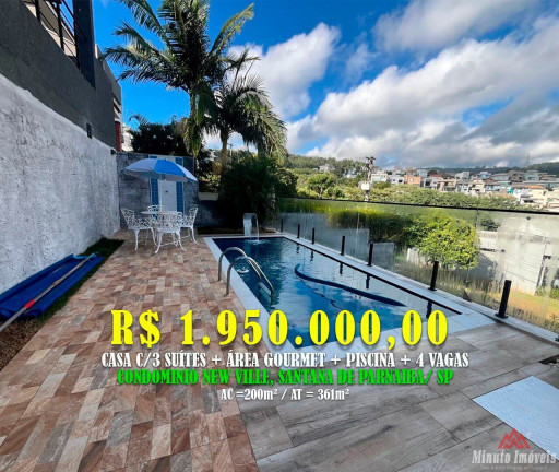 Casa com 3 Quartos à Venda, 200 m² em Suru - Santana De Parnaíba