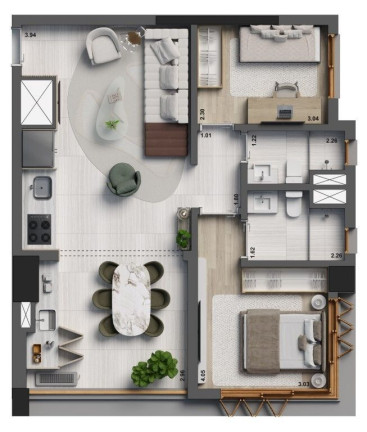 Imagem Apartamento com 3 Quartos à Venda, 132 m² em Jardim Paulista - São Paulo