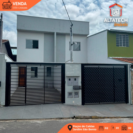 Casa com 2 Quartos à Venda, 76 m² em Jardim São Bento - Poços De Caldas