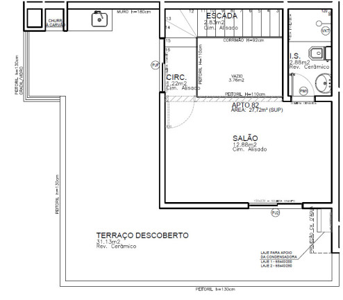Imagem Cobertura com 3 Quartos à Venda, 120 m² em Boa Vista - Curitiba Imagem Cobertura com 3 Quartos à Venda, 120 m² em Boa Vista - Curitiba