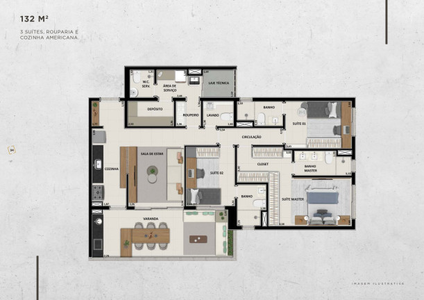 Imagem Imóvel com 3 Quartos à Venda, 135 m² em Jardim Botânico - Ribeirão Preto Imagem Imóvel com 3 Quartos à Venda, 135 m² em Jardim Botânico - Ribeirão Preto