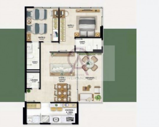 Imagem Imóvel com 1 Quarto à Venda, 43 m² em Horto Florestal - Salvador Imagem Imóvel com 1 Quarto à Venda, 43 m² em Horto Florestal - Salvador