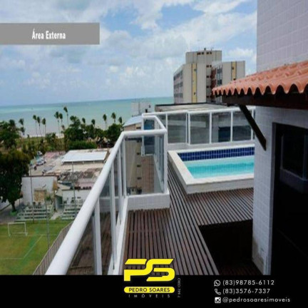 Imagem Cobertura com 5 Quartos à Venda, 290 m² em Cabo Branco - João Pessoa