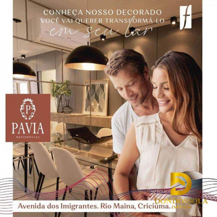 Imagem Apartamento com 2 Quartos à Venda, 69 m² em Rio Maina - Criciúma