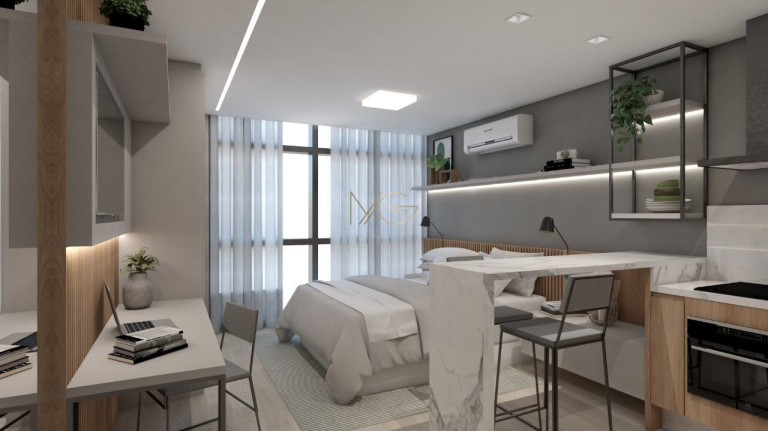 Imagem Apartamento com 1 Quarto à Venda, 33 m² em Centro - São José Dos Pinhais