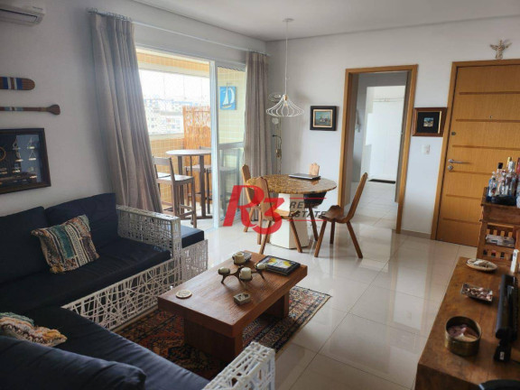 Imagem Apartamento com 2 Quartos à Venda, 91 m² em Gonzaga - Santos