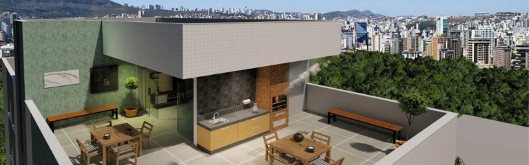 Apartamento com 3 Quartos à Venda, 93 m² em Serra - Belo Horizonte