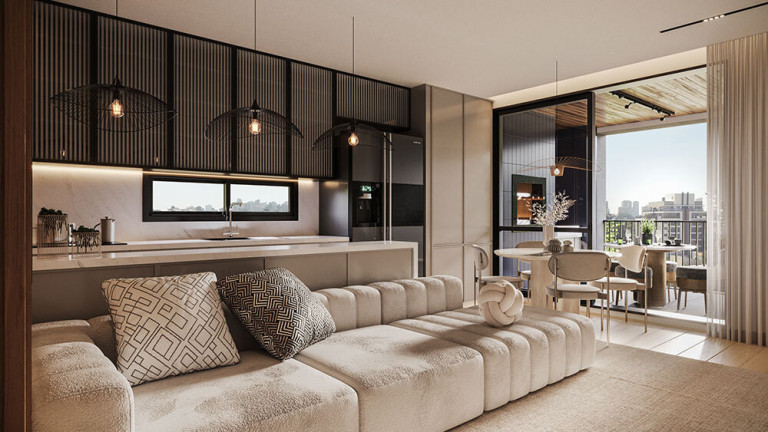 Imagem Apartamento com 2 Quartos à Venda, 64 m² em Santa Quitéria - Curitiba
