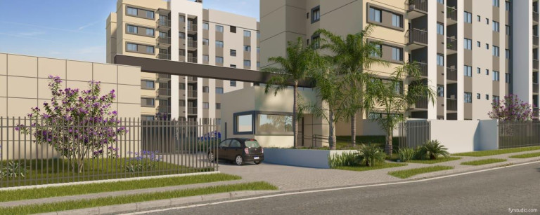 Imagem Apartamento com 2 Quartos à Venda, 55 m² em Aristocrata - São José Dos Pinhais
