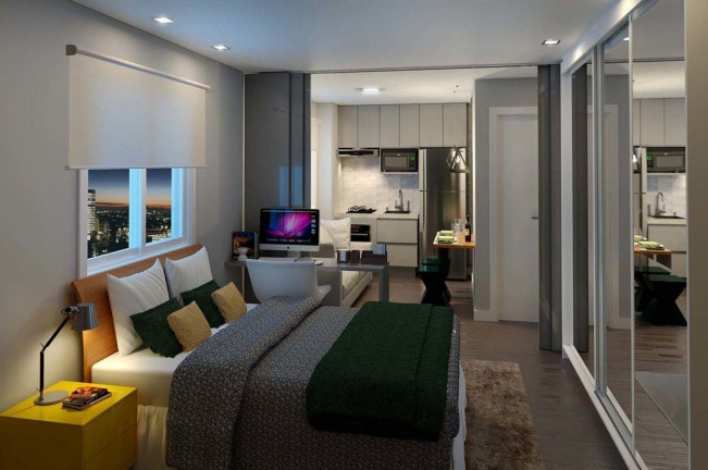 Imagem Imóvel com 1 Quarto à Venda, 24 m² em Liberdade - São Paulo