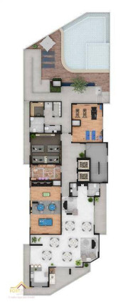 Imagem Imóvel com 2 Quartos à Venda, 77 m² em Mirim - Praia Grande