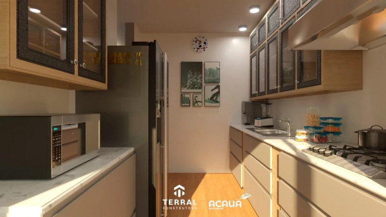 Imagem Apartamento com 2 Quartos à Venda, 55 m² em Campo Da Aviacao - Praia Grande