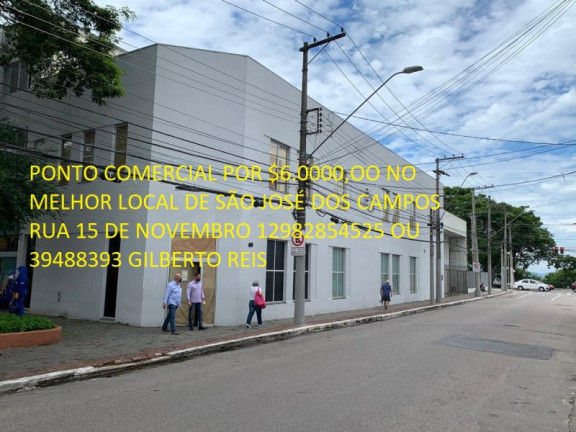 Sala Comercial à Venda, 570 m² em Centro - São José Dos Campos