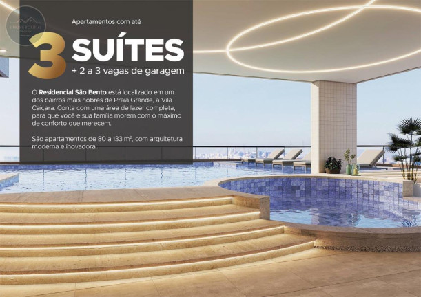 Imagem Imóvel com 2 Quartos à Venda, 83 m² em Caiçara - Praia Grande