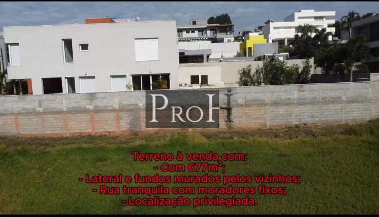 Terreno à Venda, 677 m² em Tanque - Atibaia