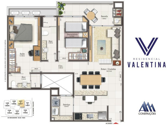 Imagem Apartamento com 2 Quartos à Venda, 84 m² em Campinas - São José Imagem Apartamento com 2 Quartos à Venda, 84 m² em Campinas - São José