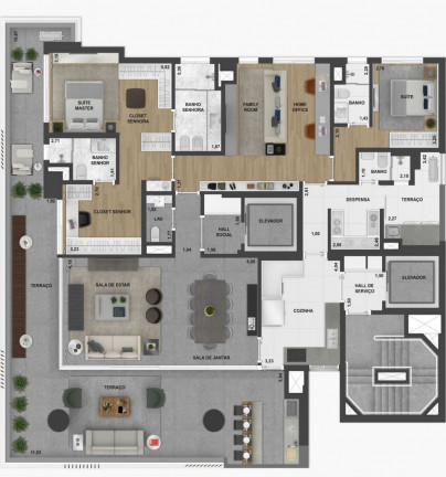 Imagem Apartamento com 4 Quartos à Venda, 439 m² em Vila Nova Conceição - São Paulo Imagem Apartamento com 4 Quartos à Venda, 439 m² em Vila Nova Conceição - São Paulo