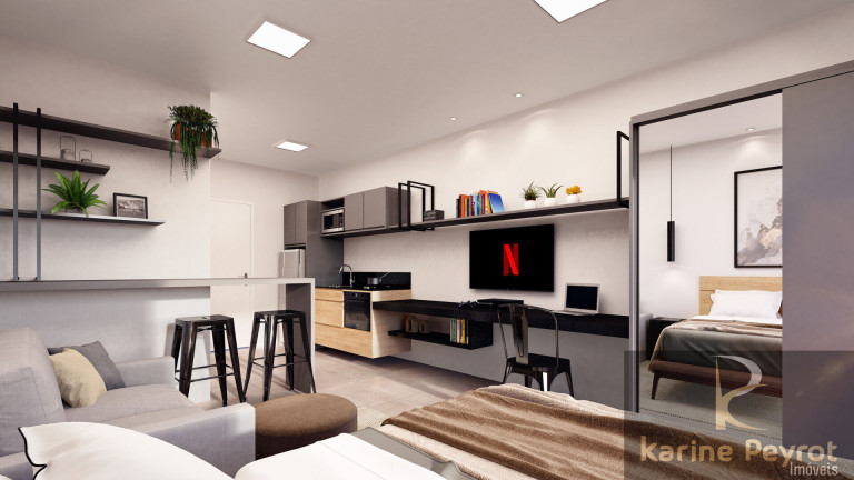 Imagem Imóvel com 1 Quarto à Venda, 27 m² em Cristo Rei - São Leopoldo
