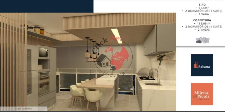 Apartamento com 3 Quartos à Venda, 80 m² em Vila Alzira - Santo André