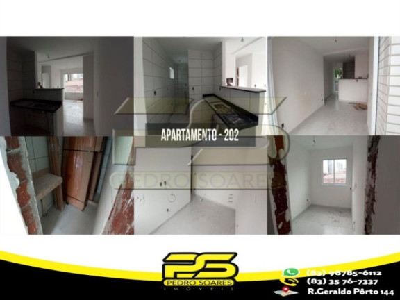 Apartamento com 2 Quartos à Venda, 37 m² em Tambauzinho - João Pessoa