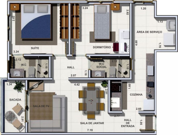 Imagem Imóvel com 2 Quartos à Venda, 68 m² em Bonfim Paulista - Centro - Ribeirão Preto Imagem Imóvel com 2 Quartos à Venda, 68 m² em Bonfim Paulista - Centro - Ribeirão Preto