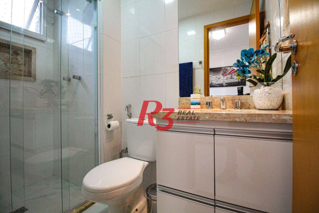 Imagem Apartamento com 2 Quartos à Venda, 83 m² em Gonzaga - Santos