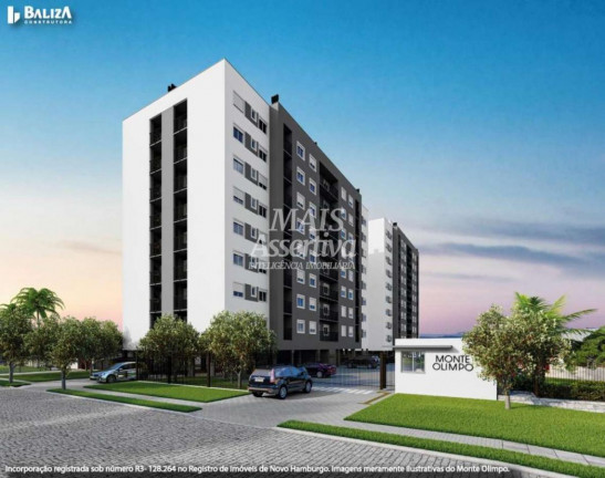 Apartamento com 2 Quartos à Venda, 51 m² em Rondônia - Novo Hamburgo