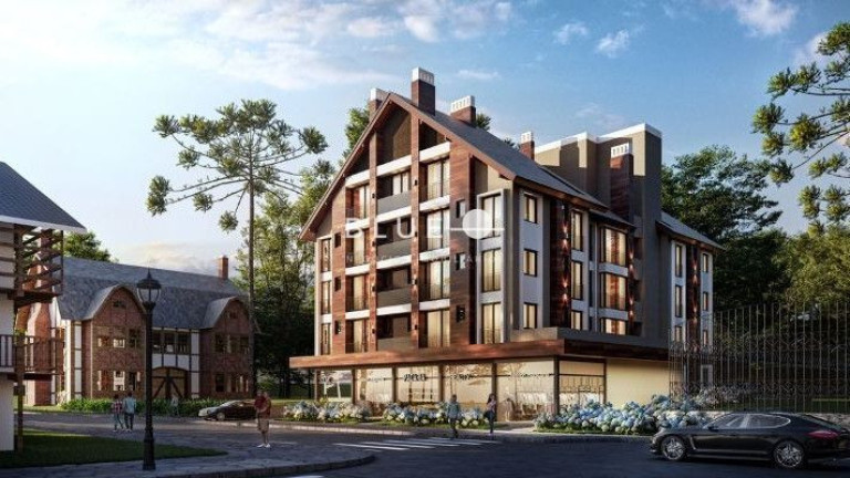 Apartamento com 2 Quartos à Venda, 74 m² em Centro - Gramado