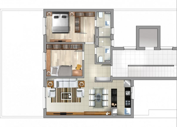 Imagem Apartamento com 1 Quarto à Venda, 61 m² em Vila Ipiranga - Porto Alegre