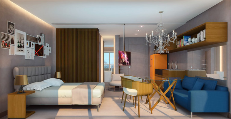 Imagem Apartamento com 1 Quarto à Venda, 43 m² em Pinheiros - São Paulo