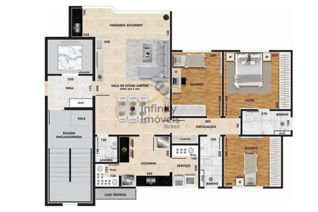 Imagem Apartamento com 3 Quartos à Venda, 140 m² em Santa Lúcia - Belo Horizonte Imagem Apartamento com 3 Quartos à Venda, 140 m² em Santa Lúcia - Belo Horizonte