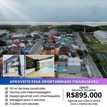 Imagem Sobrado com 3 Quartos à Venda, 130 m² em Centro - Pontal Do Paraná Imagem Sobrado com 3 Quartos à Venda, 130 m² em Centro - Pontal Do Paraná