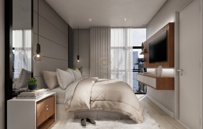 Imagem Apartamento com 3 Quartos à Venda, 77 m² em Estância Pinhais - Pinhais