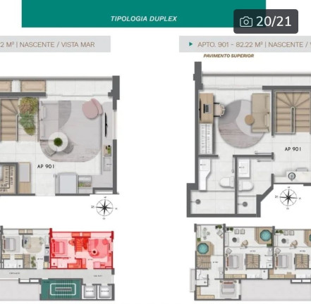 Imagem Apartamento com 1 Quarto à Venda, 17 m² em Piatã - Salvador Imagem Apartamento com 1 Quarto à Venda, 17 m² em Piatã - Salvador
