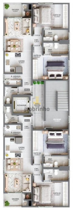 Imagem Apartamento com 2 Quartos à Venda, 72 m² em Perequê - Porto Belo Imagem Apartamento com 2 Quartos à Venda, 72 m² em Perequê - Porto Belo