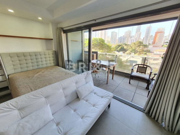 Imagem Apartamento com 1 Quarto para Alugar, 40 m² em Brooklin - São Paulo