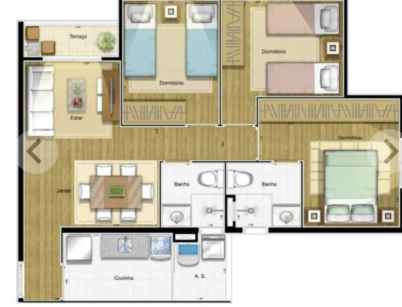 Imagem Apartamento com 3 Quartos à Venda, 64 m² em Vila Guilherme - São Paulo