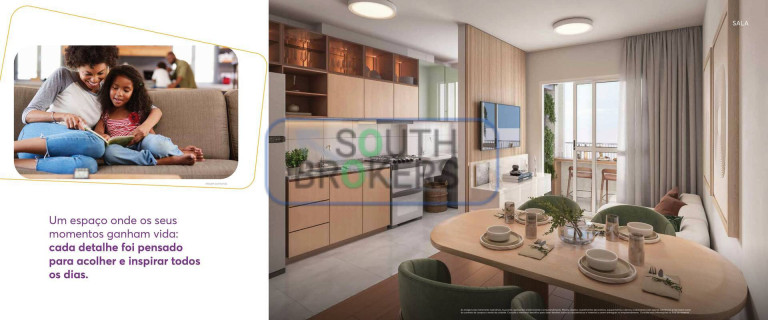Imagem Apartamento com 2 Quartos à Venda, 36 m² em Pinheirinho - Curitiba