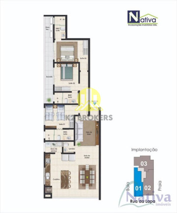 Imagem Apartamento com 3 Quartos à Venda, 130 m² em Centro - Guaratuba Imagem Apartamento com 3 Quartos à Venda, 130 m² em Centro - Guaratuba