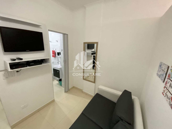 Imagem Kitnet com 1 Quarto à Venda, 36 m² em José Menino - Santos Imagem Kitnet com 1 Quarto à Venda, 36 m² em José Menino - Santos