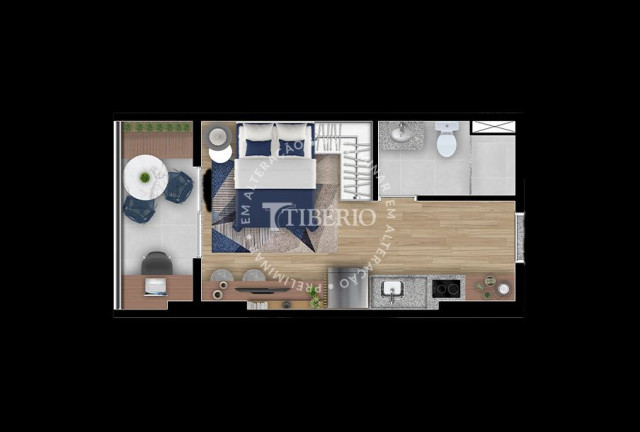 Imagem Apartamento com 1 Quarto à Venda, 33 m² em Mooca - São Paulo
