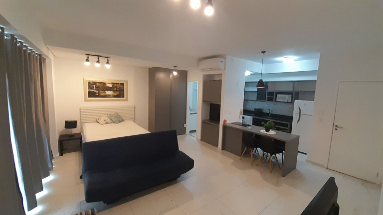Imagem Apartamento com 1 Quarto para Alugar, 41 m² em José Menino - Santos